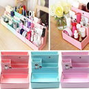 DIY Paper Board Storage Box Desk Decor Stationery Makeup Cosmetic Organiz3C
