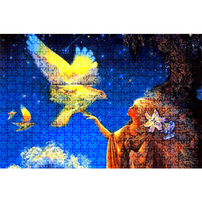 1000pcs DIY Girl and Pigeon Jigsaw Puzzle Children Adults Picture Toys Gift