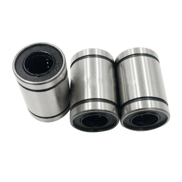 2 pcs LM5UU 5x10x15mm Double Side Rubber Seal Linear Motion Ball Bearing D7G7