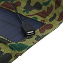 Outdoor Portable Solar Panel Green 5W Solar Folding Panel Usb Charger Campi