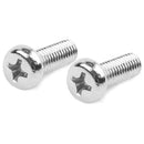 60pcs M2.5 x 5mm 304 Stainless Steel Phillips Pan Head Screws Bolt F2X2
