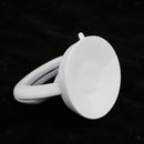 White Bathroom Suction Cup Grip Safety Bar Shower Grab Rail