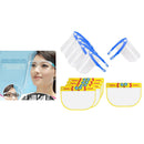 10Pcs Full Face Shield Nursery Outdoor Guard Face Cover Visor Hat Anti-Fog