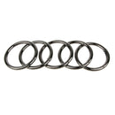 5pcs Round Carabiners Spring Buckles Snap Hook Keychain Holder Black 51mm
