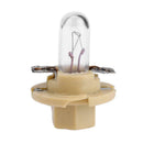 5pcs T5 LED 12V Car Interior Instrument Light Bulbs Dashboard Lamps(Yellow)
