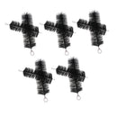10Piece Fish Tank Aquarium Brush Set for Pond Skimmer Filter Pond Cleaning Tool