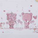 Couple bear wall stickers children room decor baby shower adhesive for kids 3C