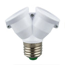 E27 to E27 Light Lamp Bulb Socket 2 Splitter Converter M1L7