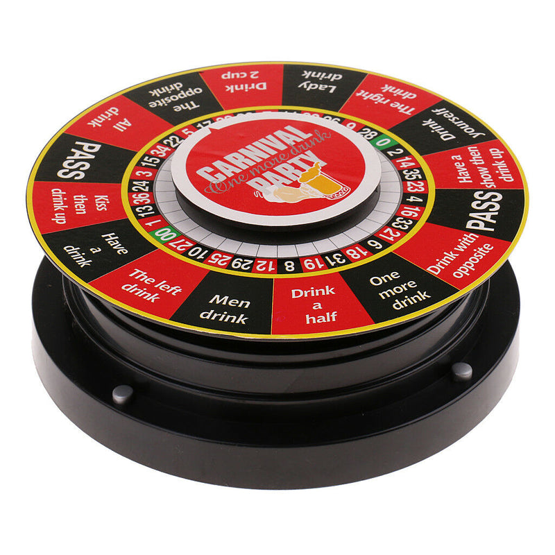 Electric Turntable Drinking Roulette, Indoor/Outdoors Entertainment Games