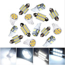 14X T10 Light Interior LED Bulb Kit For Map Dome License Plate Light Accessories