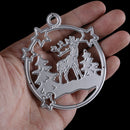 Christmas Elk Metal Cutting Dies Stencil for DIY Scrapbooking Album Paper JR