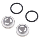 2 Pieces Brake Len Packaging Motorcycle  Cylinder Master Reservoir Look Mirror