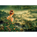 Beauty 5D DIY Full Round Drill Diamond Painting Cross Stitch Gifts (XF060) A