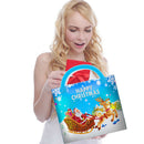 Christmas DIY Diamond Painting Gift Bag Santa Claus Mosaic Totes Ornaments