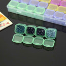56 Grids Beads Storage Box for Nail Art Jewelry Case Holder (Multicolor)