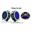4 Inch Twin Bell Alarm Clock Loud Led Digital Alarm Clock Time Date Display T3O9