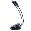 Mini Flexible Lamp with 4 LEDs Black Plastic Reading lamp Desk Lamp Plastic U7E7