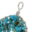 2pcs Tree Life Pendant Natural Stone Jewelry Gift for Women Girls Friends