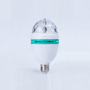 3WPop  E27 RGB Crystal Ball Rotating LED Stage Light Bulbs Disco Party Bulb Lamp