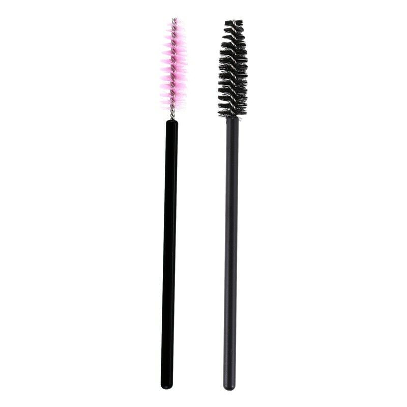 New 50 pcs Disposable Eyelash Brush Mascara Wand Applicator for Eyelash Ext A7C6