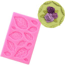 Leaf Shaped Silicone Mold Leaves Cake Decors Fondant Cookies Moulds Baking  NT3C