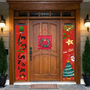 Couplet Front Door Welcome Christmas Porch Banners Xmas Decoration Chinese Style