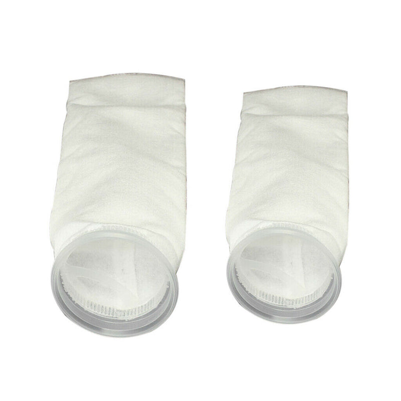 Set of 2, White 100um & 150um Aquarium Sump Micron Felt Fish Tank Pre Aquatic