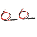2pcs 12AWG 30A Solar Battery SAE Plug Harness Extension Cord Connector 400mm