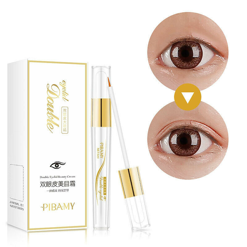 Pibamy Professional Invisible Double Eyelids Big Eye Not Glue Transparent E