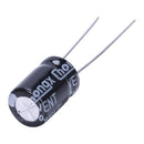 10 x 330uF 25V 105C Radial Electrolytic Capacitor 8x12mm E4Y7
