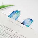 30Pcs/Pack Feather Design Paper Bookmark Book Marks Marker Label Kids Stationery