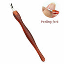Manicure Nail Art Cuticle Pusher Trimmer Nail Tips Care Skin Remover Tool - N4J7
