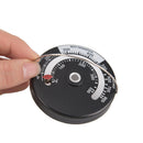 Stove flue thermometer gauge quick reading aluminum alloy for wood log burners3C