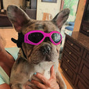 Pet Dog Sunglasses Foldable Puppy Cat Glasses UV Protection Goggles (Pink) A