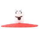 Clear Cherry Silicone Cup Cover Leakproof Heat-resistant Lid (Lucky Cat) A