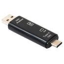 Micro USB OTG Card Reader Portable Type C/USB 3.0/USB 2.0 Flash Memory Card