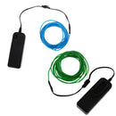 2x Luminescent Neon LED Soft Lights Glow EL Wire String 5 Meters
