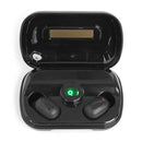 X10 TWS BT5.0 Binaural Earphones with Digital Display Charging Case (Black) A
