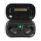 X10 TWS BT5.0 Binaural Earphones with Digital Display Charging Case (Black) A