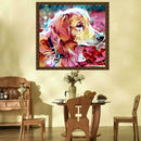 5D Round Diamond Dog Painting Mosaic Embroidery DIY Craft Cross Stitch Kit