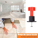 Level Wedges Tile Spacers Set for Flooring Wall Tile Carrelage Leveler (B) A