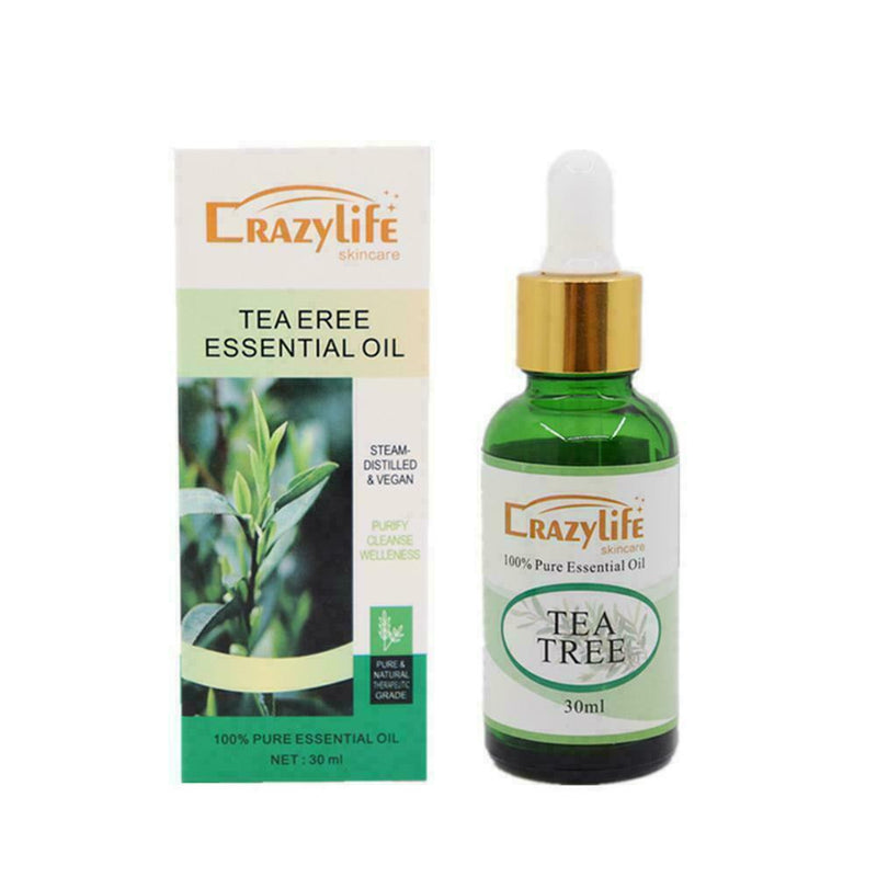 Tea Tree Oil 100% Natural Pure Undiluted Uncut Essential 3ML Oil Z1G5