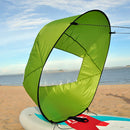 Foldable Kayak Boat Wind Sail Sup Paddle Board Sailing Canoe stroke Rowing Bo 3C