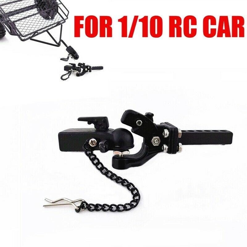 Metal Hitch Trailer Hook for SCX10 90046 Traxxas TRX4 1/10 RC Crawler Car R B7A9