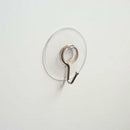 10 Windows Transparent Suction Cup Suction Cup Hook Clothes Jacket Metal Ho H1S6