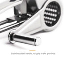 Stainless Steel Multi Purpose Rotary Cheese Nut Spice Grater Chocolate Cutt