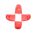 4pcs L2 R2 Trigger Extenders for PS4 Controller Game Accessory Kit (Red)