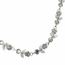 Hair Headband Elegant Elastic Headband with Rhinestones Flowers for Women - T5X5