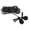 Black Professional Lavalier Lapel Microphone Mic for Mobile Phone Record New