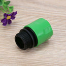 2pcs Hose Connector From Quick Connector To 3/4'' Thread Connector Garden
